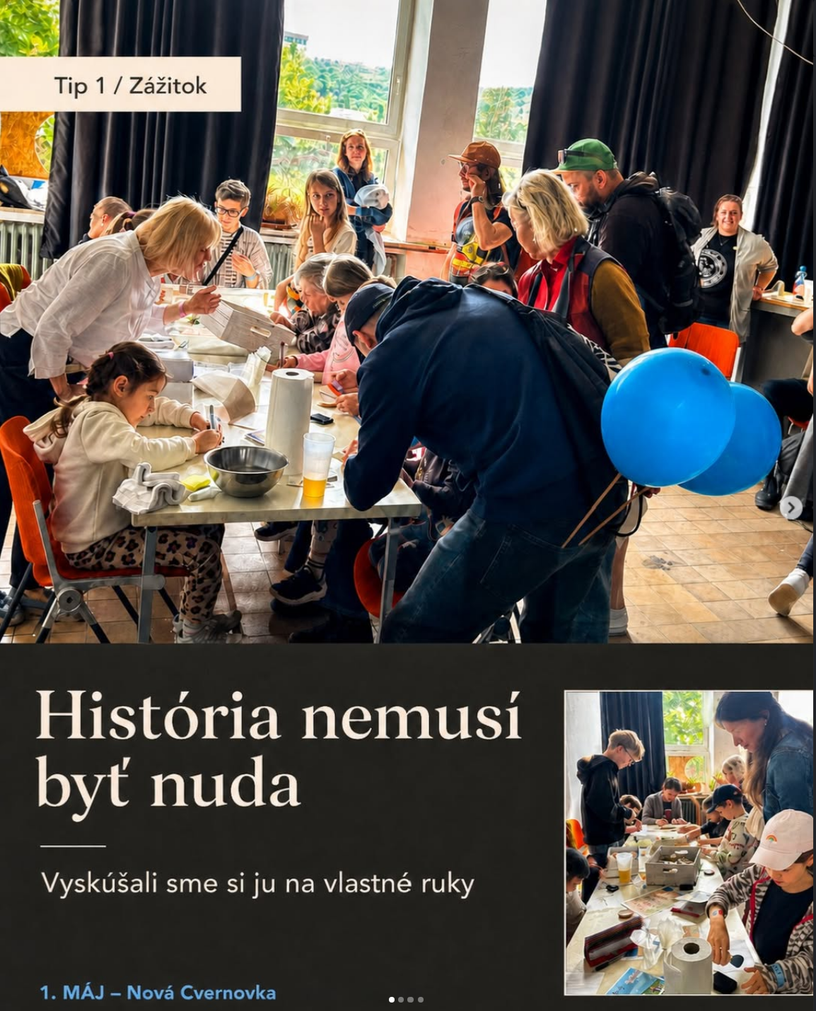 Na 1.MÁJi – Dni otvorených ateliérov 2026 v Novej Cvernovke