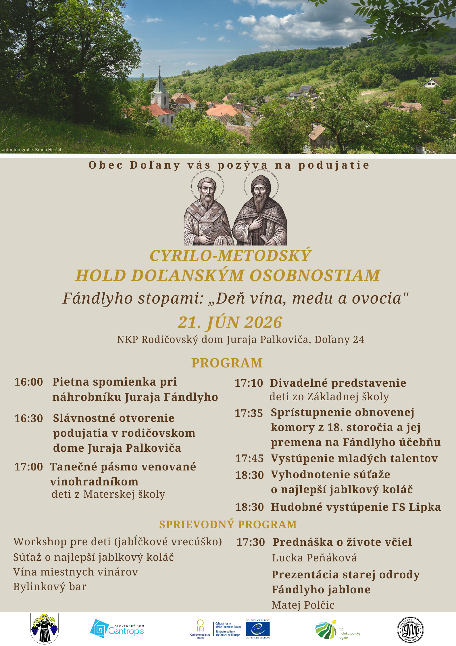 Cyrilo-Metodský hold Doľanským osobnostiam
